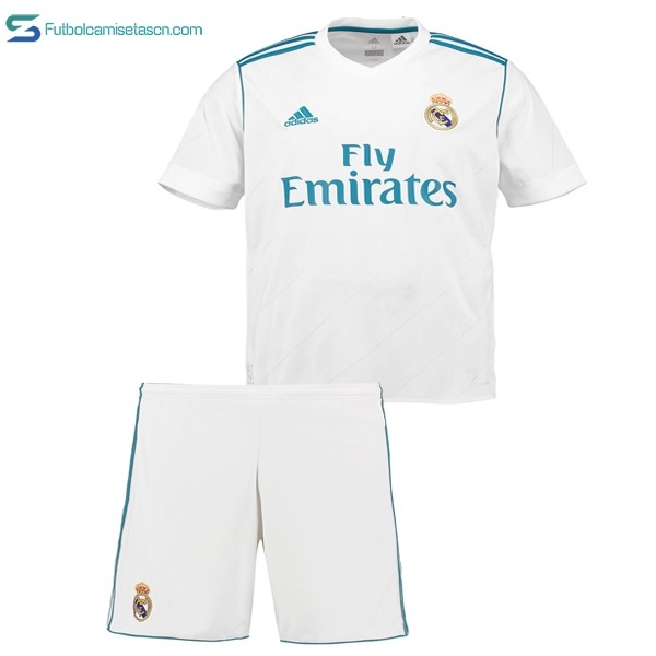 Camiseta Real Madrid Niños 1ª 2017/18
